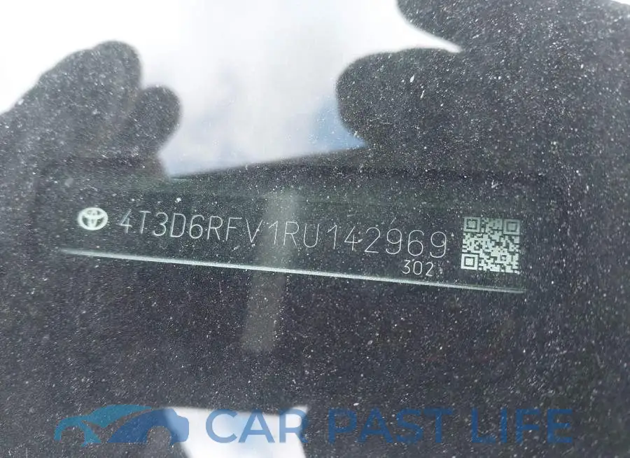 4T3D6RFV1RU142969# 9