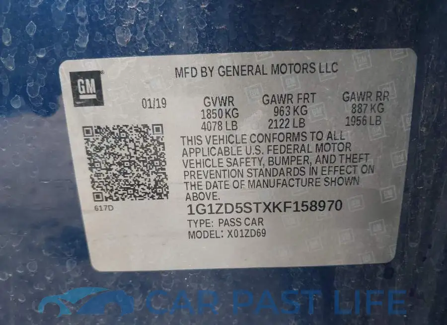 1G1ZD5STXKF158970# 9
