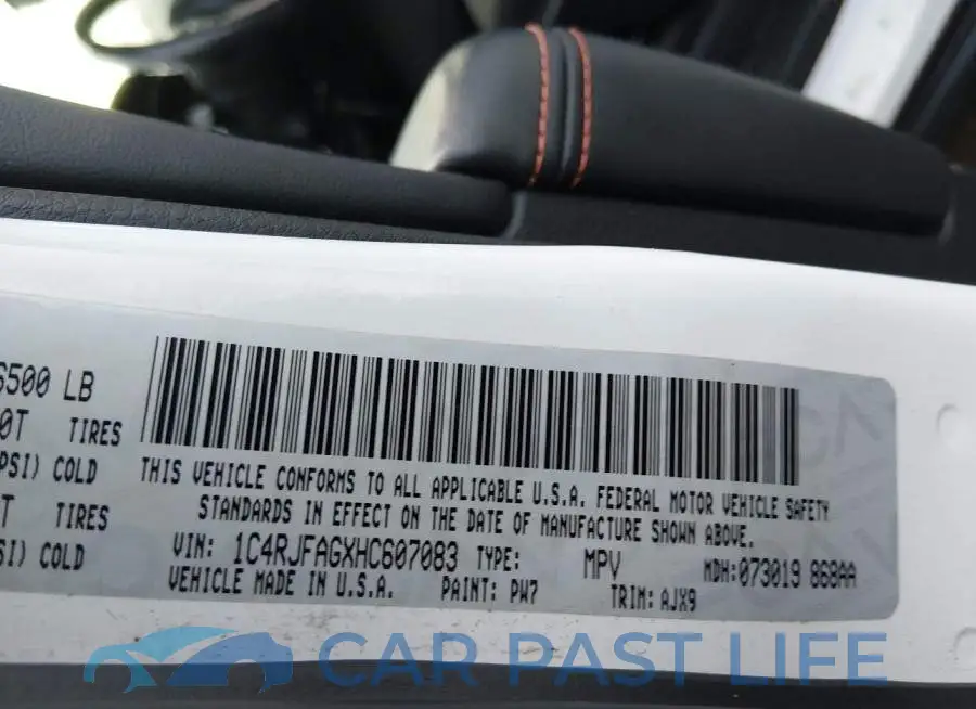 1C4RJFAGXHC607083# 9