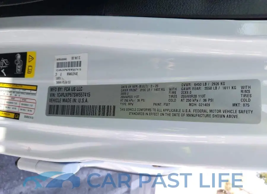 1C4RJXP67SW557415# 9
