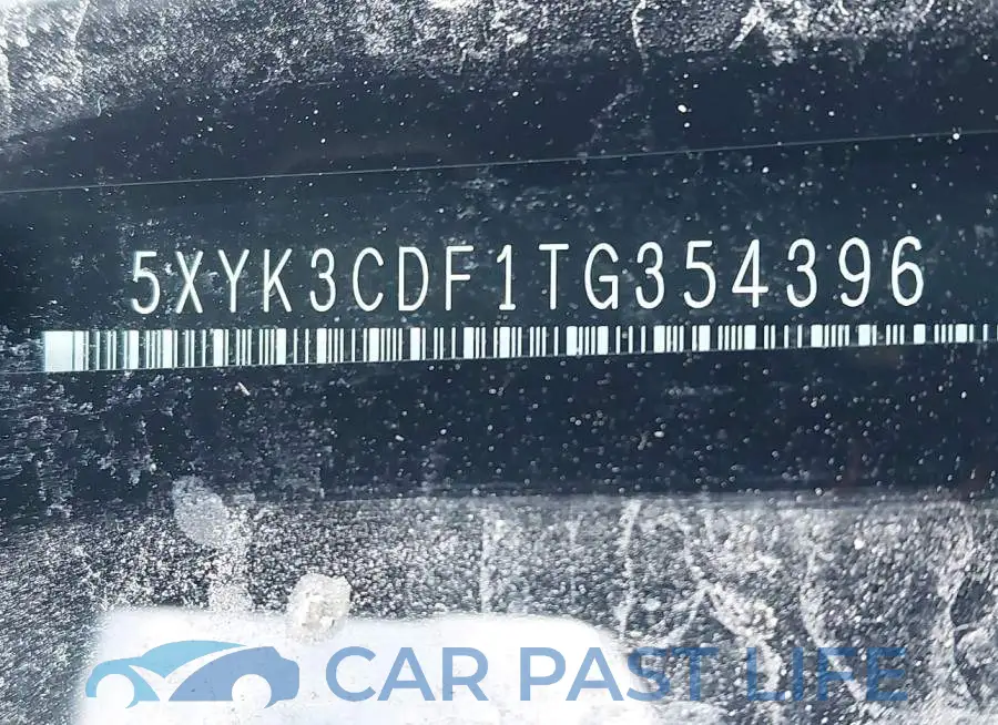 5XYK3CDF1TG354396# 9