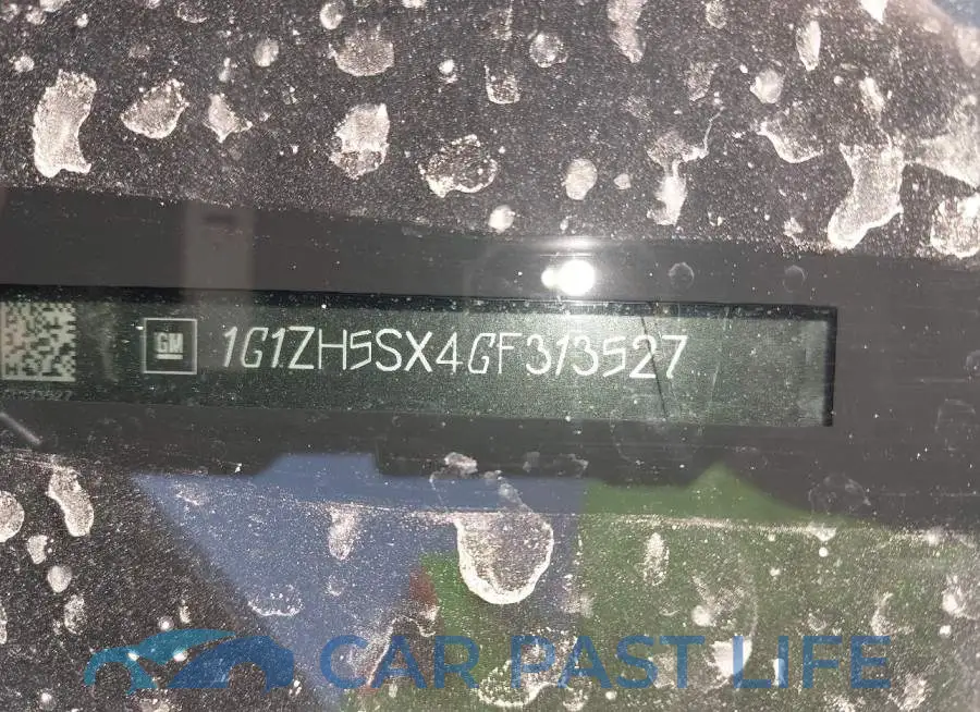 1G1ZH5SX4GF313527# 9