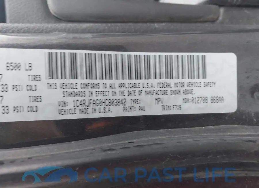 1C4RJFAG0HC803842# 9