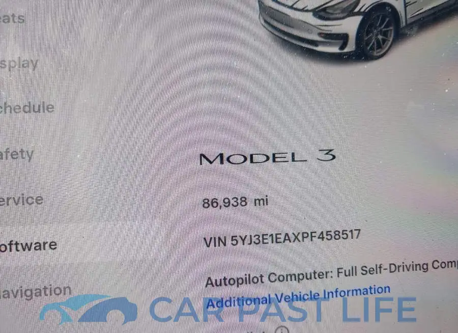 5YJ3E1EAXPF458517# 15