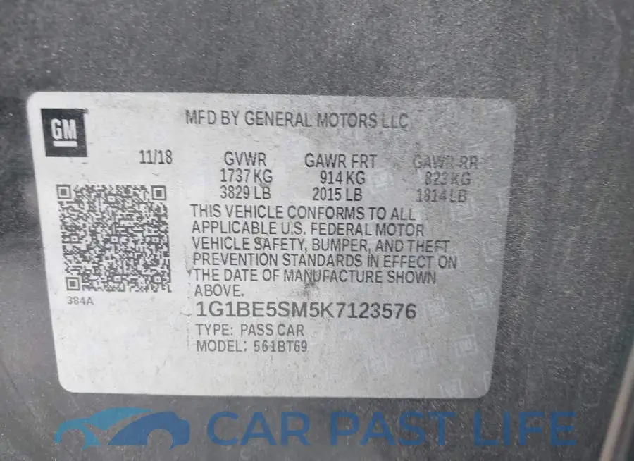 1G1BE5SM5K7123576# 9