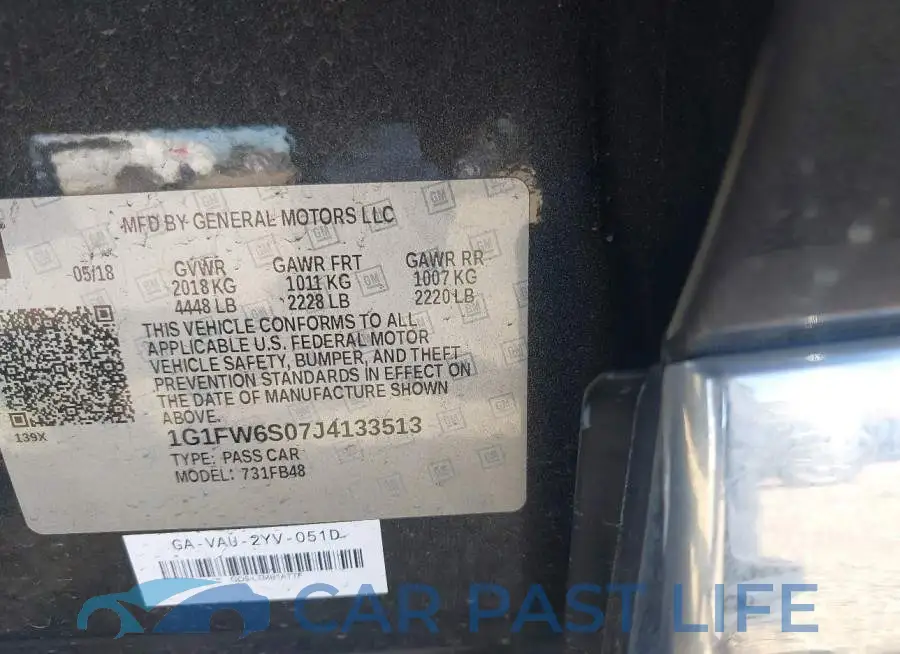 1G1FW6S07J4133513# 9