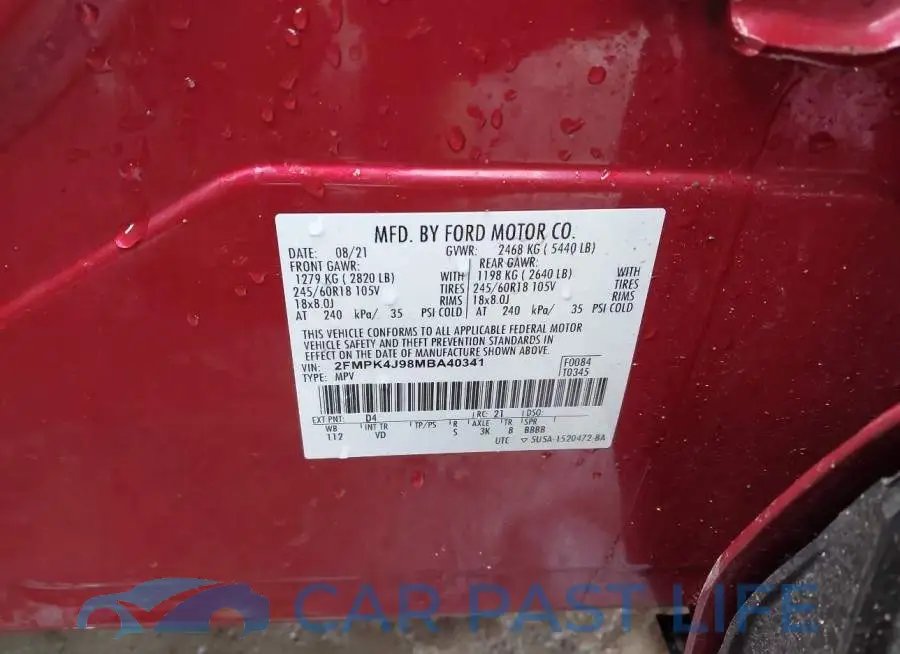 2FMPK4J98MBA40341# 9