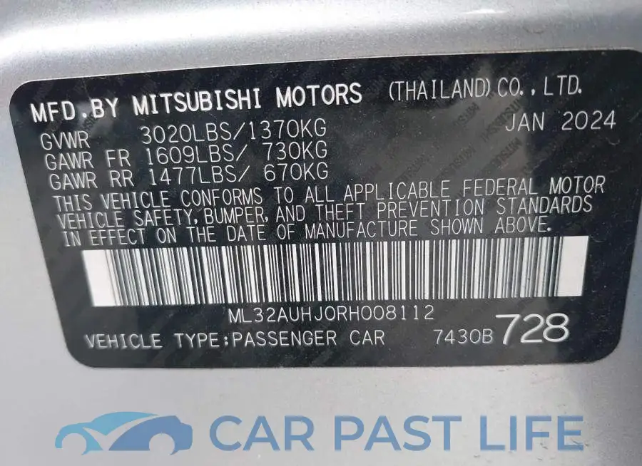 ML32AUHJ0RH008112# 9