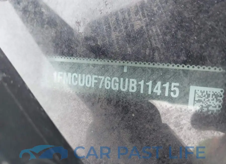 1FMCU0F76GUB11415# 12