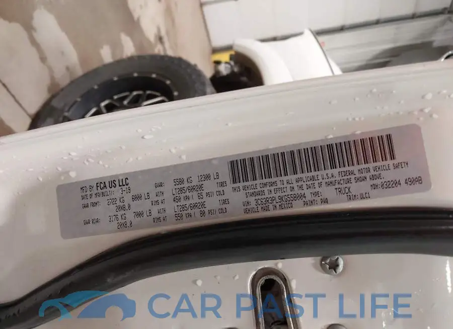 3C63R3PL9KG558004# 8