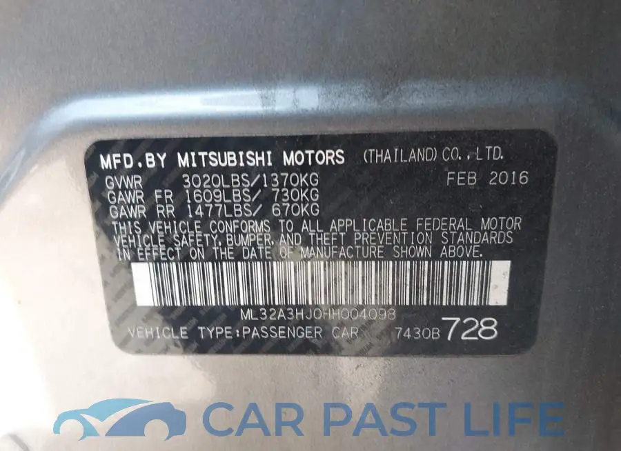 ML32A3HJ0HH004098# 9