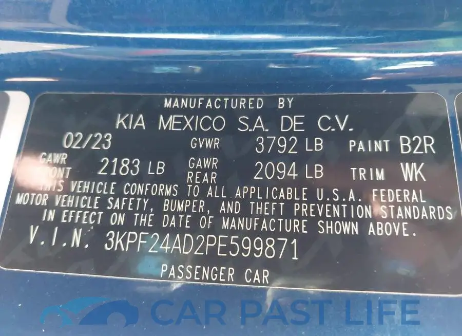 3KPF24AD2PE599871# 9