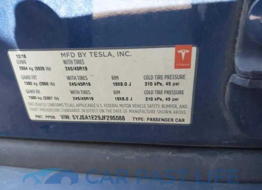 5YJSA1E29JF295088# 9