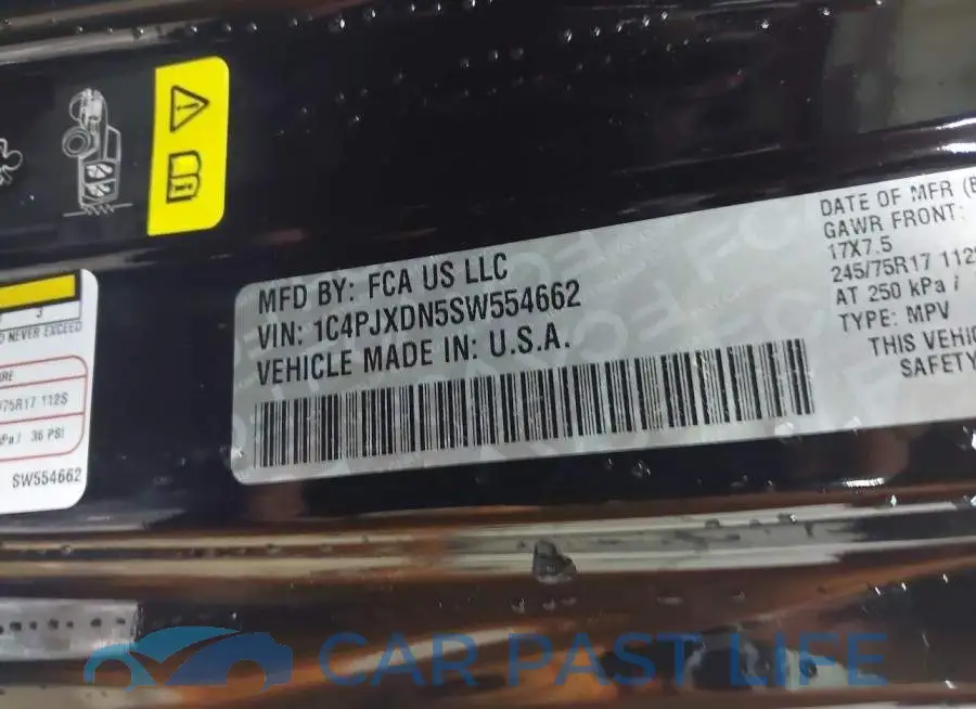 1C4PJXDN5SW554662# 9