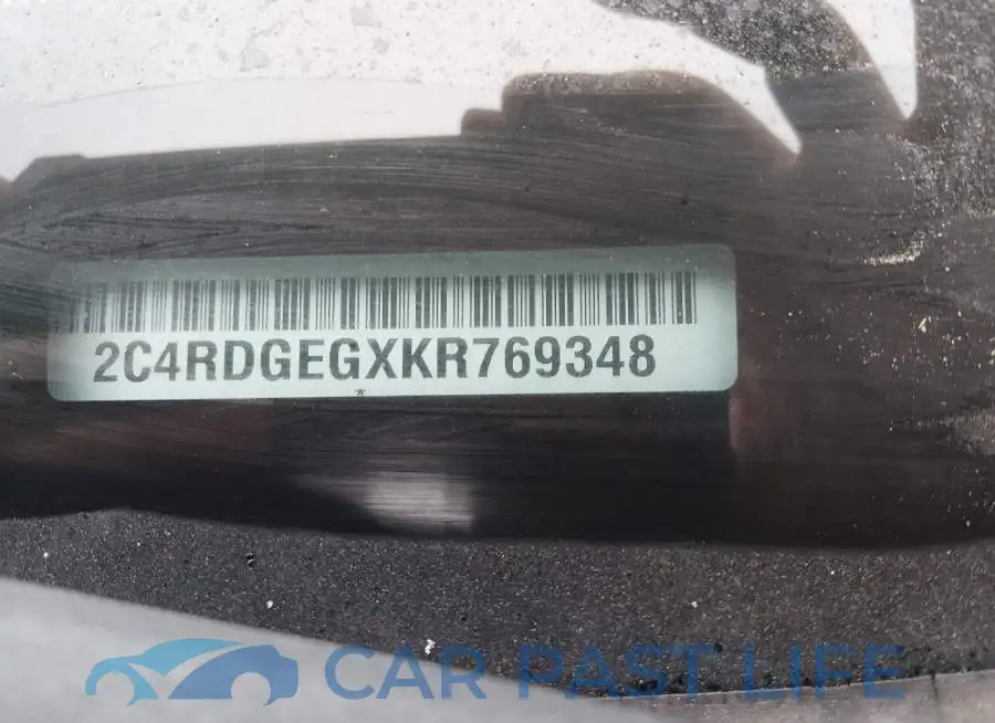 2C4RDGEGXKR769348# 9