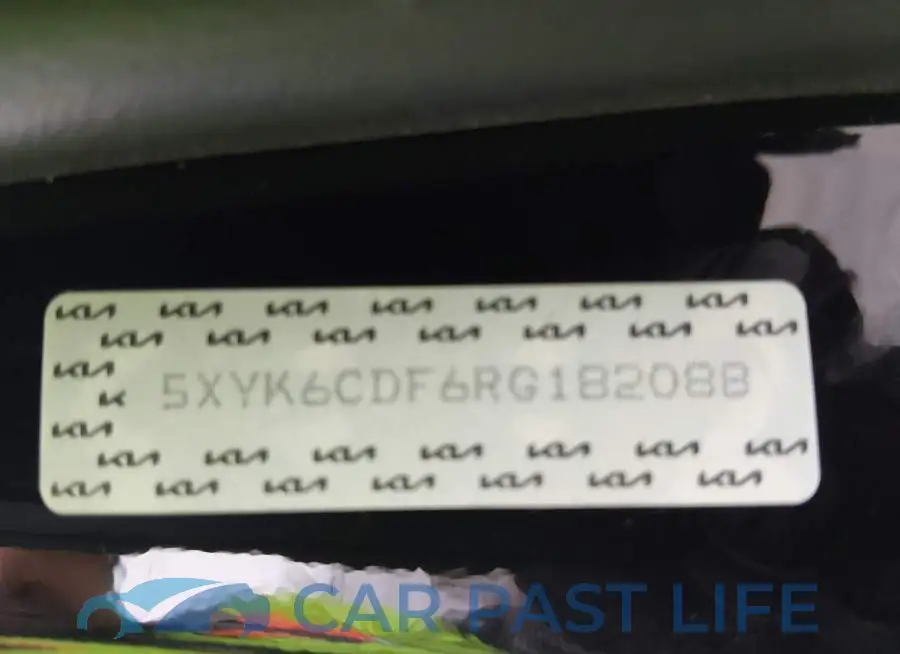5XYK6CDF6RG182088# 9