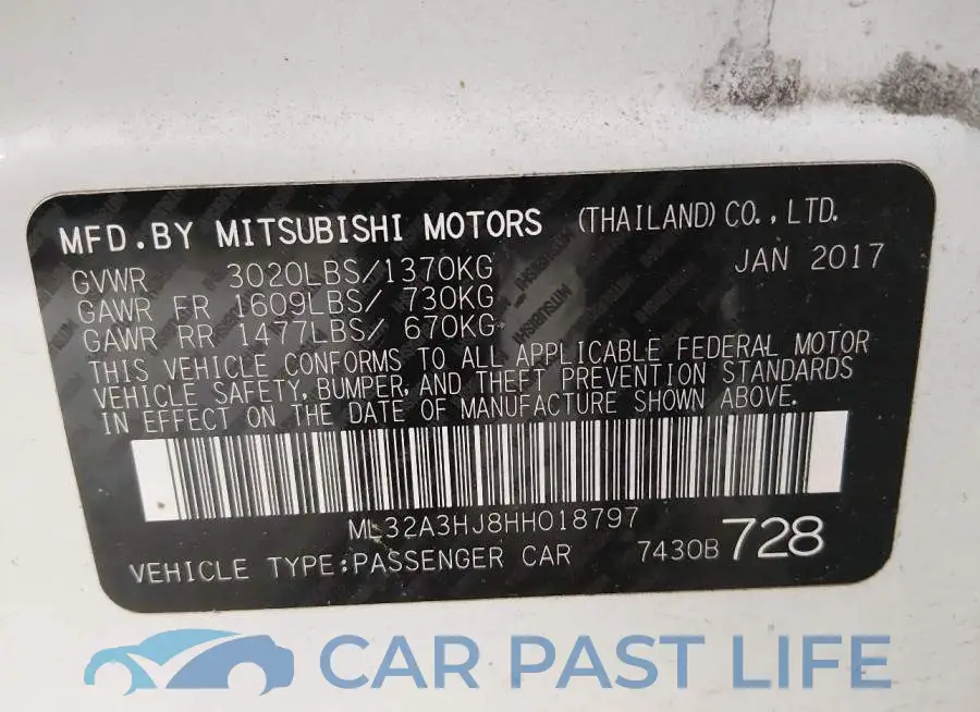ML32A3HJ8HH018797# 9