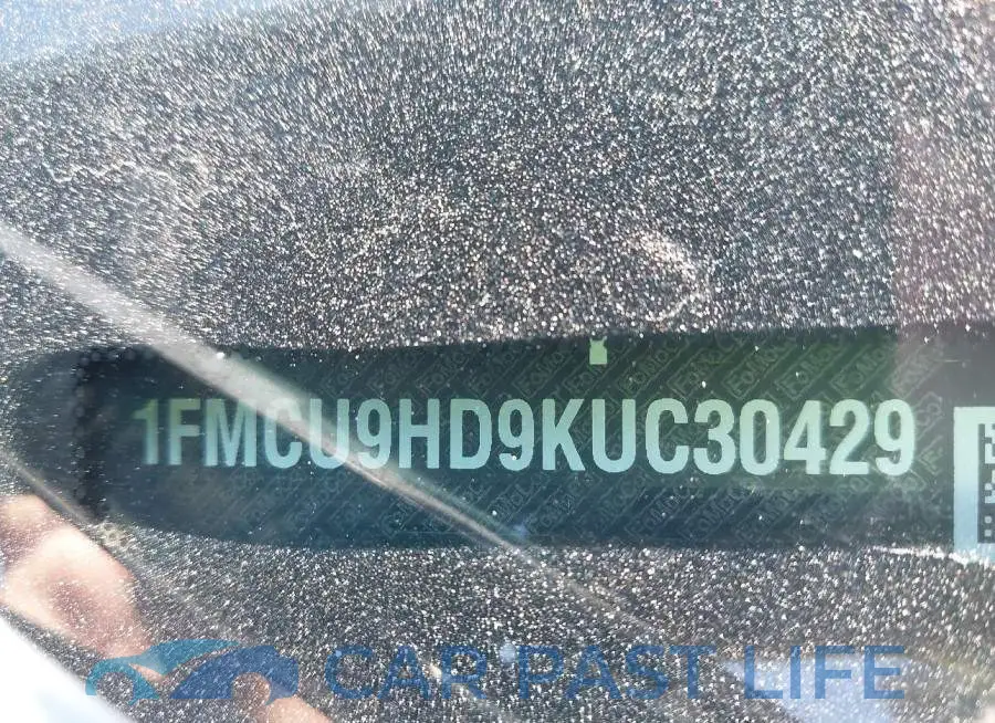 1FMCU9HD9KUC30429# 20