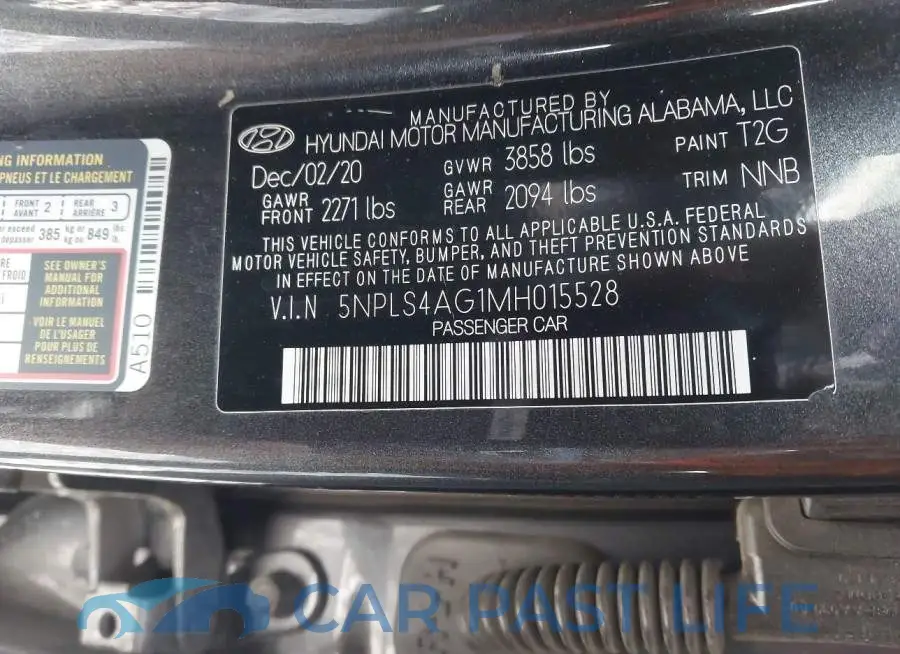 5NPLS4AG1MH015528# 9