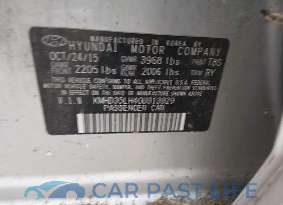 KMHD35LH4GU313929# 9