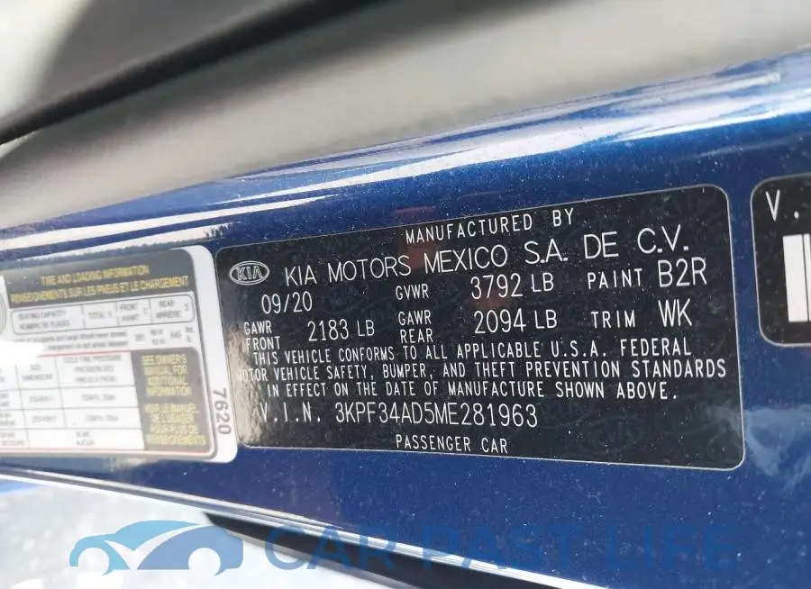 3KPF34AD5ME281963# 9
