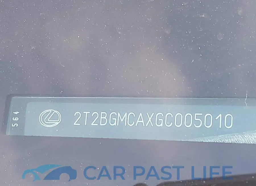 2T2BGMCAXGC005010# 9