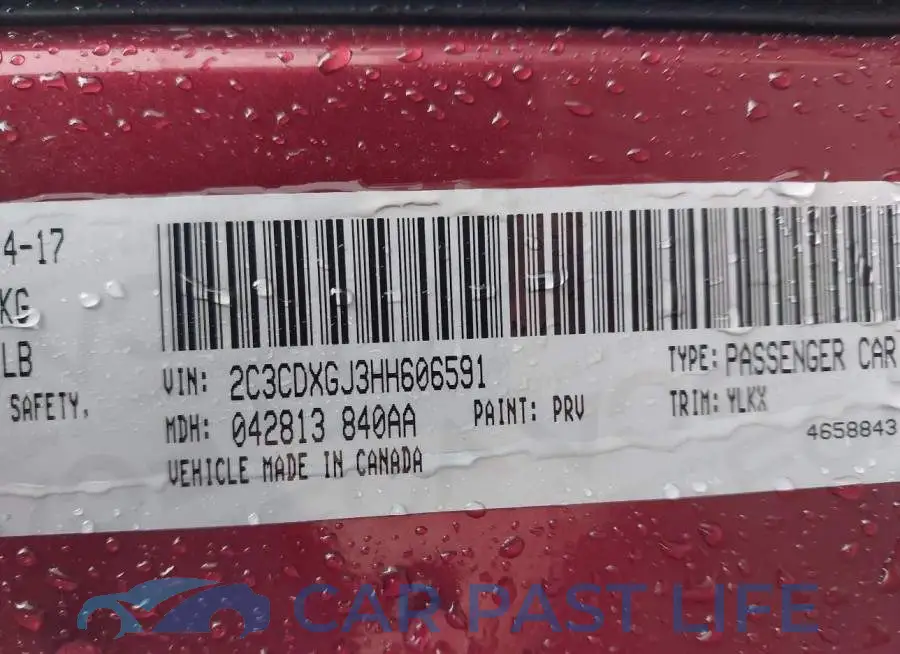 2C3CDXGJ3HH606591# 9