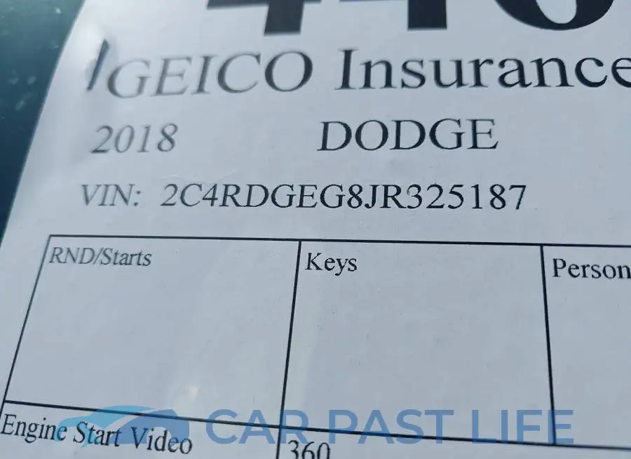 2C4RDGEG8JR325187# 18