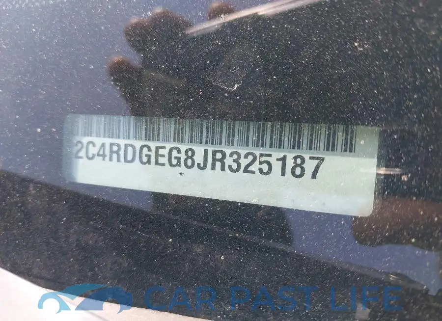2C4RDGEG8JR325187# 9