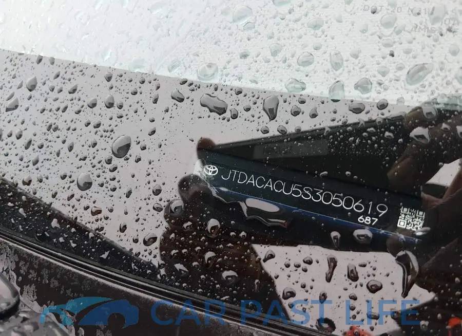 JTDACACU5S3050619# 9