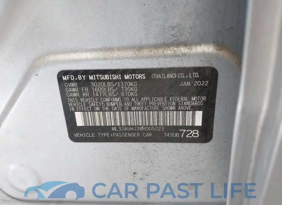 ML32AUHJ2NH005223# 9