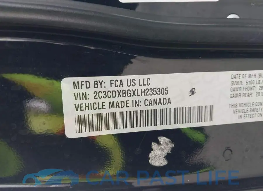 2C3CDXBGXLH235305# 9