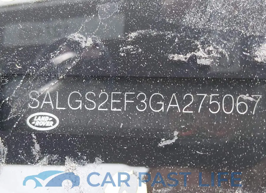 SALGS2EF3GA275067# 9
