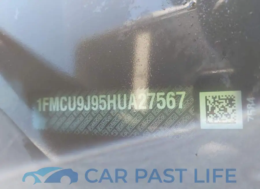 1FMCU9J95HUA27567# 9