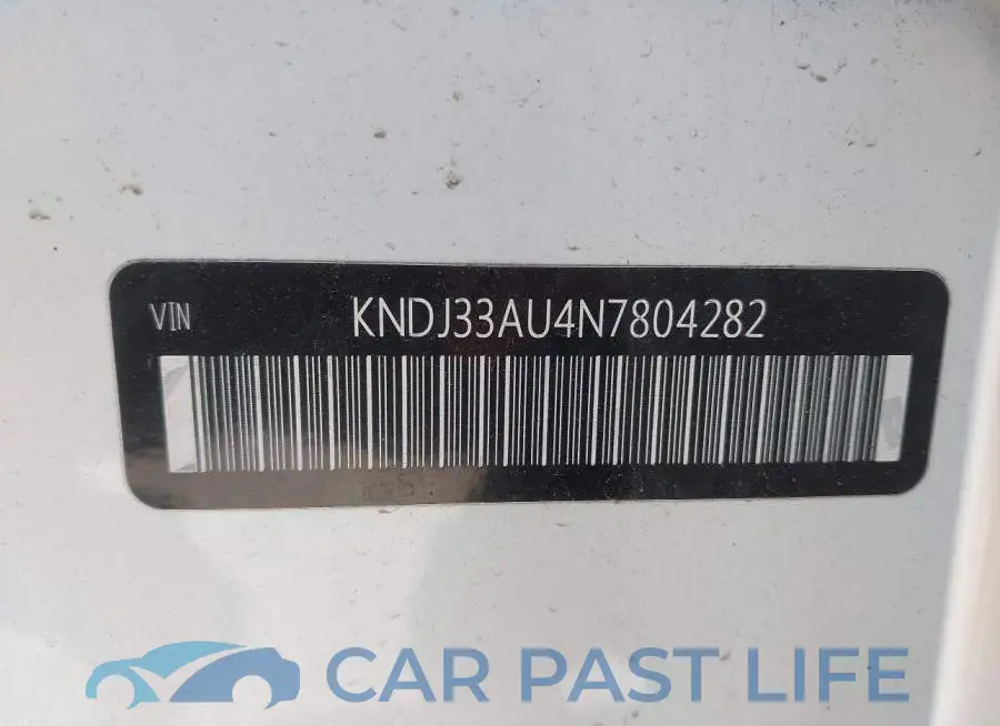KNDJ33AU4N7804282# 9