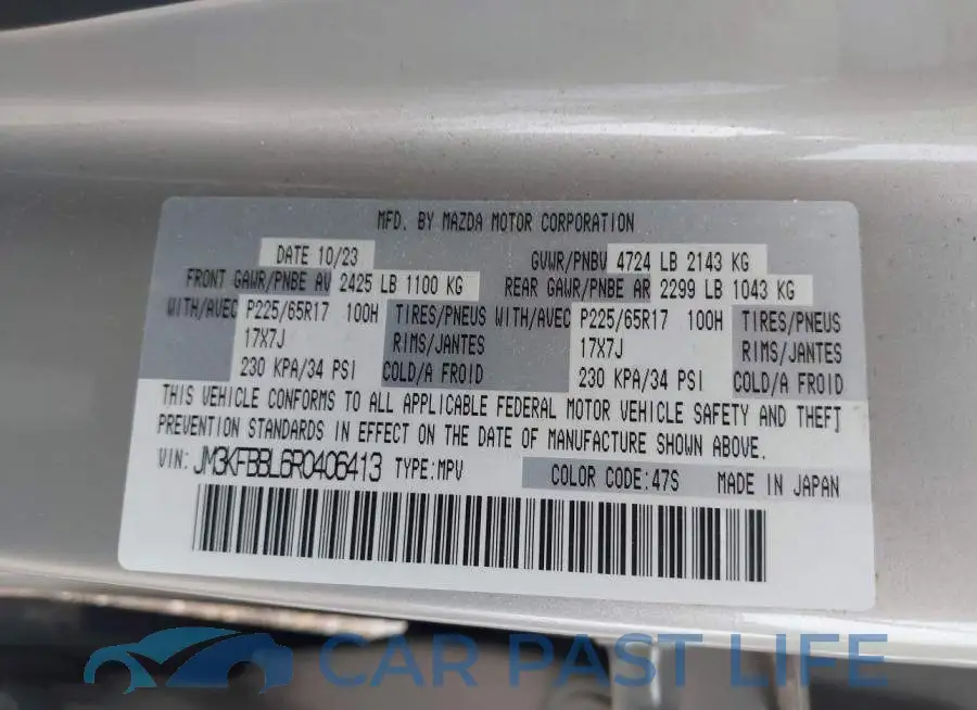 JM3KFBBL6R0406413# 9