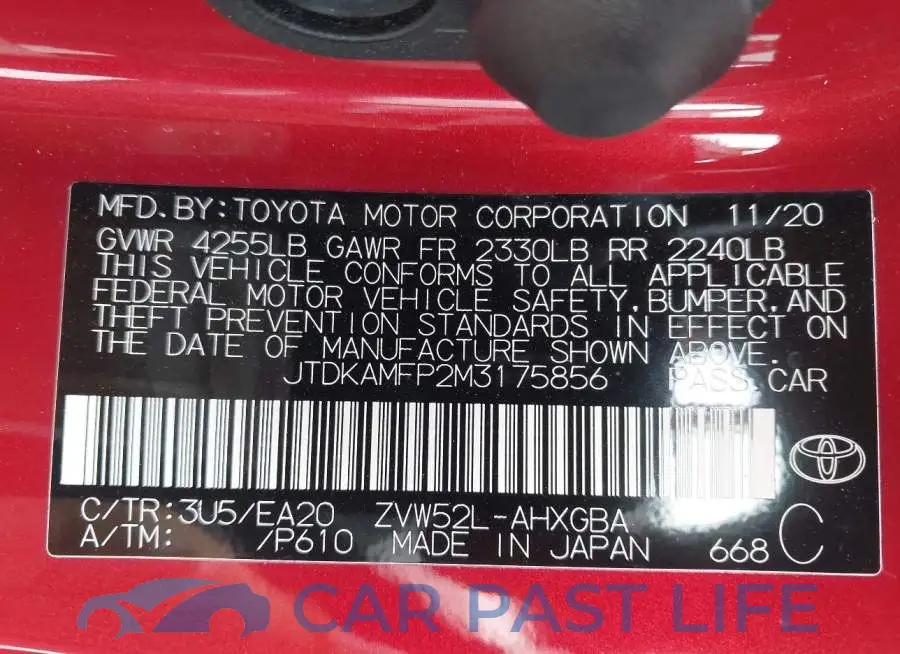 JTDKAMFP2M3175856# 9
