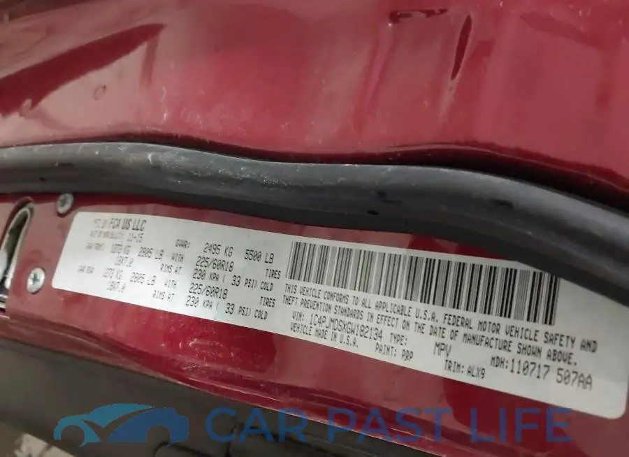 1C4PJMDSXGW182134# 9