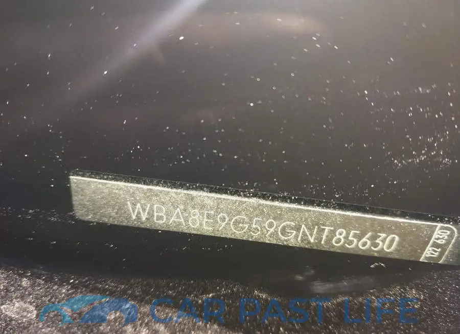 WBA8E9G59GNT85630# 17