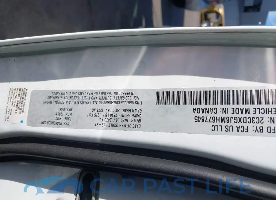 2C3CDXGJ8MH677845# 9