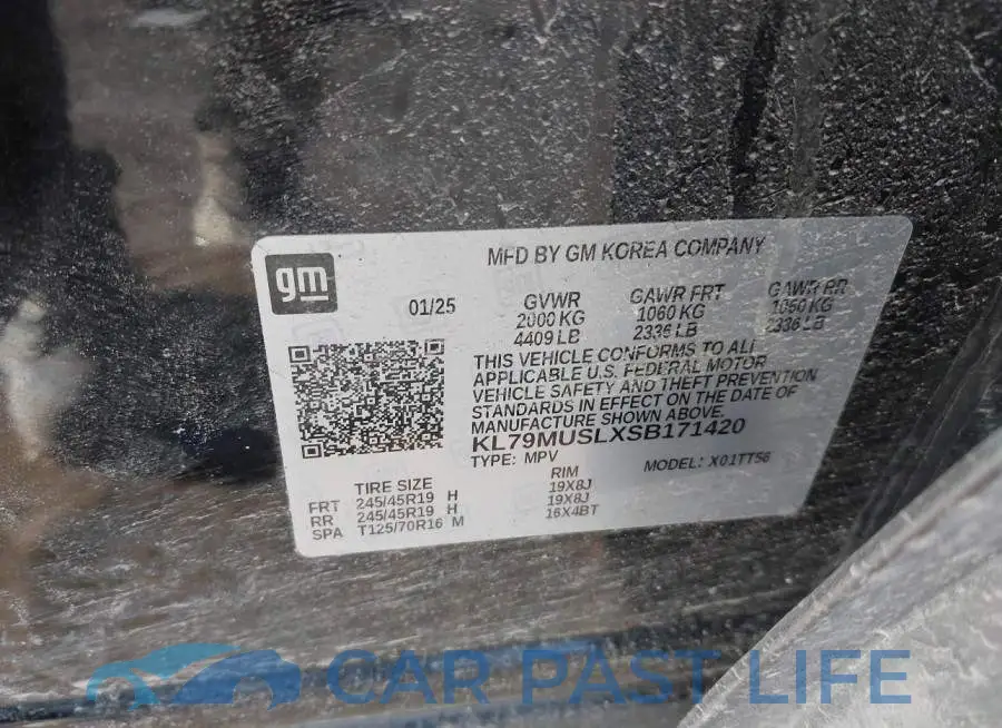 KL79MUSLXSB171420# 9