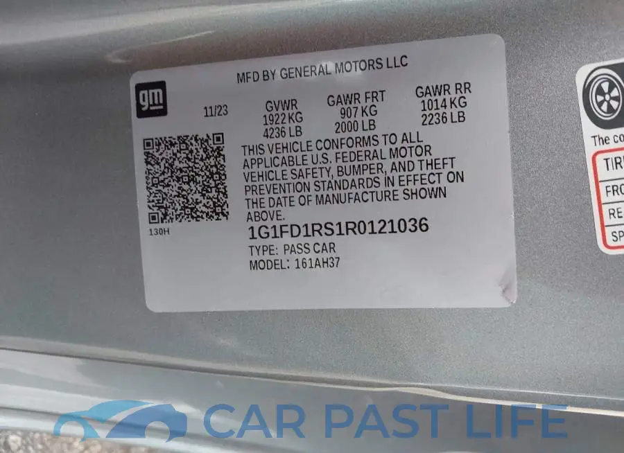 1G1FD1RS1R0121036# 9