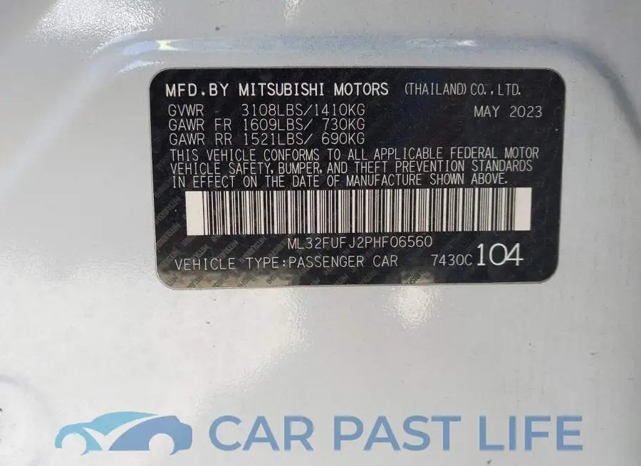ML32FUFJ2PHF06560# 9