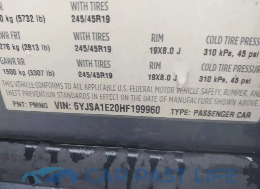 5YJSA1E20HF199960# 9