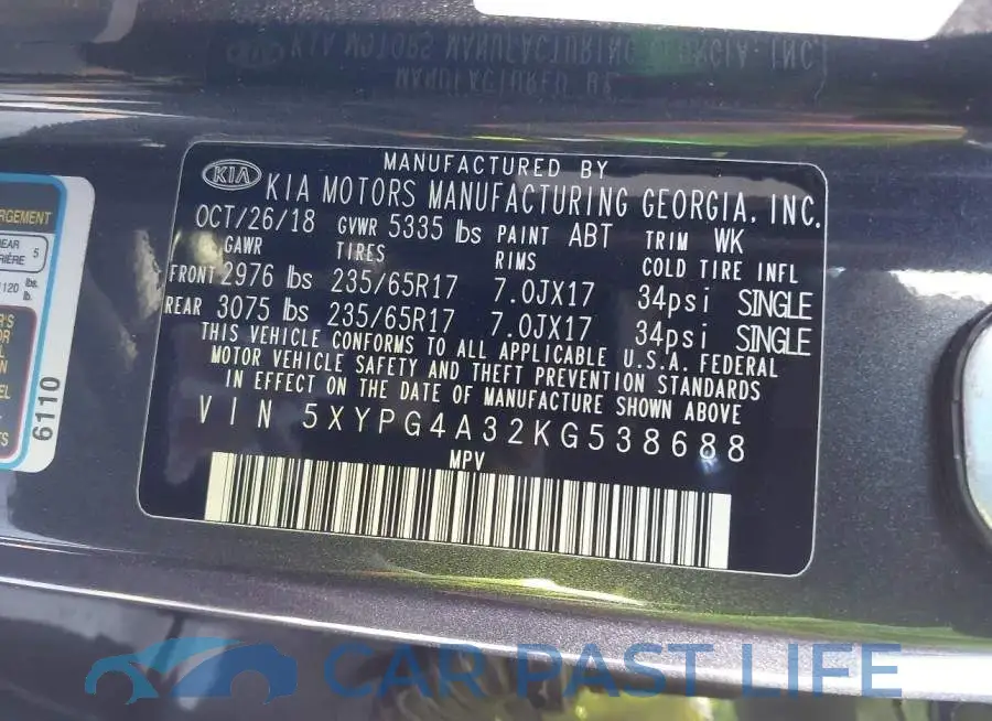 5XYPG4A32KG538688# 9