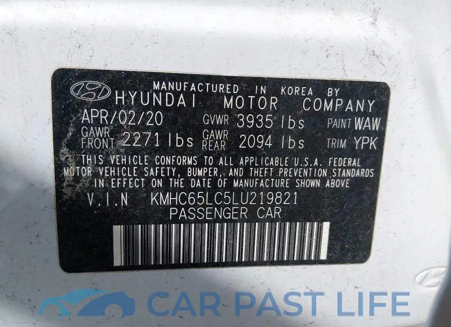 KMHC65LC5LU219821# 9