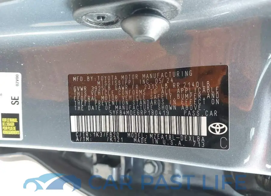 5YFB4MDE6RP180419# 9