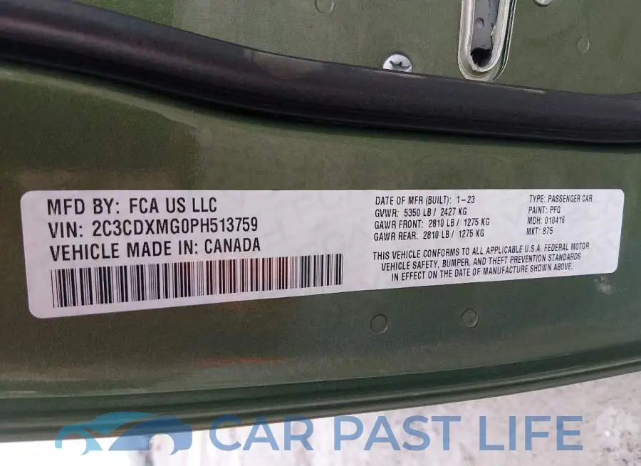 2C3CDXMG0PH513759# 9
