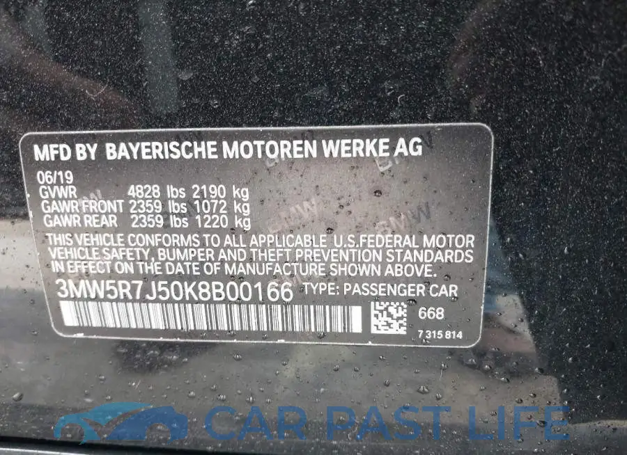 3MW5R7J50K8B00166# 9