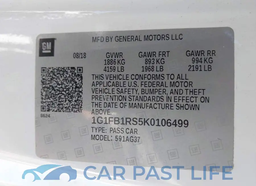 1G1FB1RS5K0106499# 9